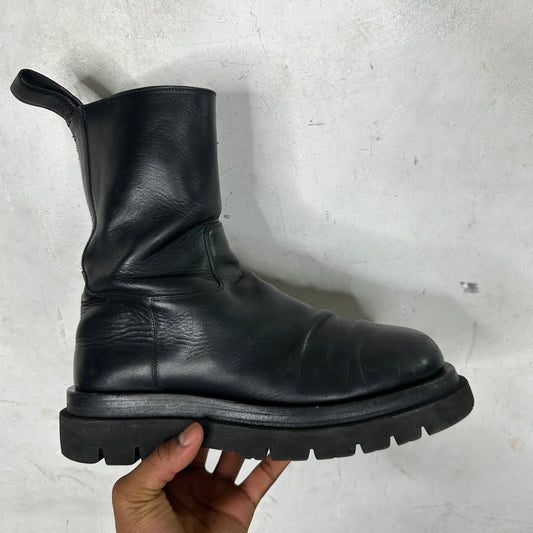 Bottega Veneta Zipped Lug Ankle Boot