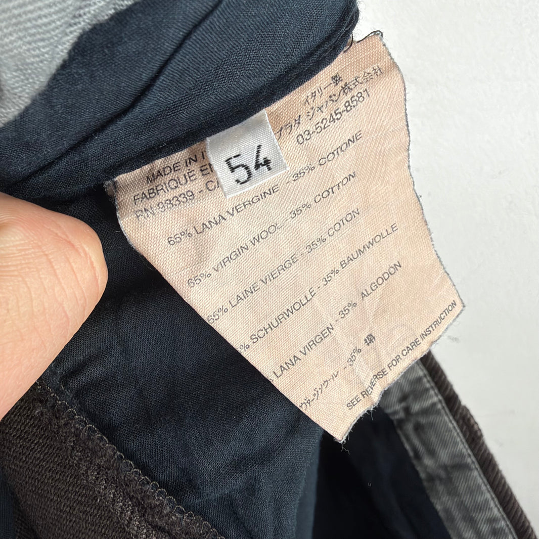Miu Miu Brown Baggy Trousers