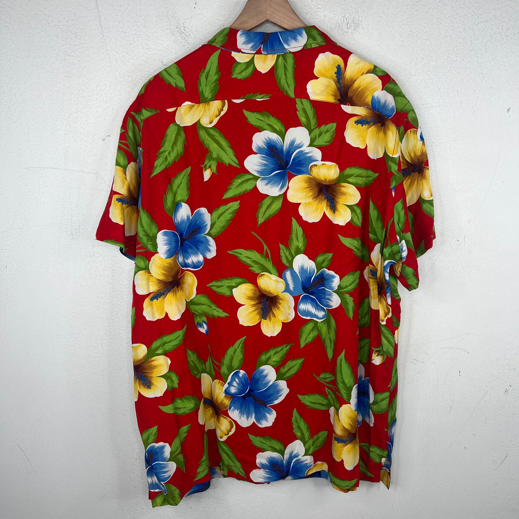 Polo Sport Floral Hawaiian Button Up Shirt