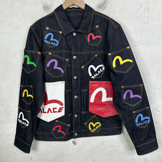 Palace x Evisu Multi Pocket Trucker Jacket