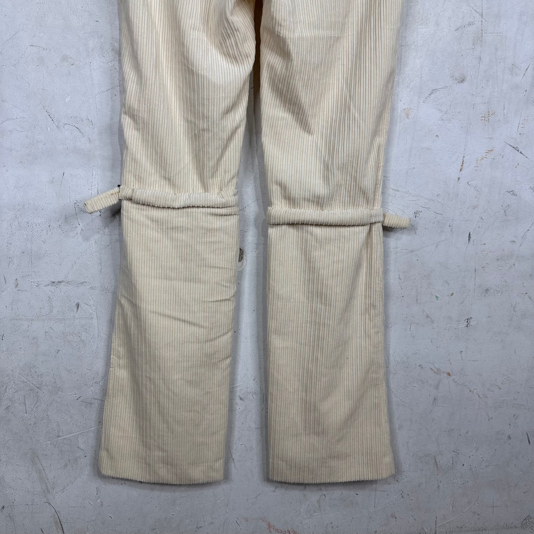 Chanel Bondage Corduroy Pants