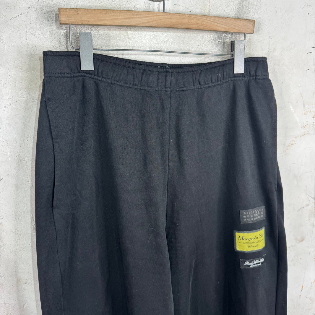 MM6 Patch Logo Baggy Sweatpants