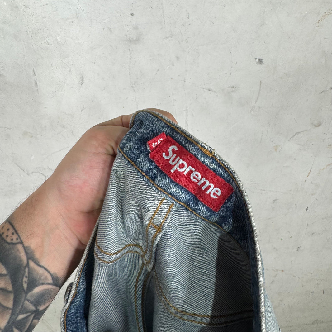 Supreme Light Wash Selvedge Jeans