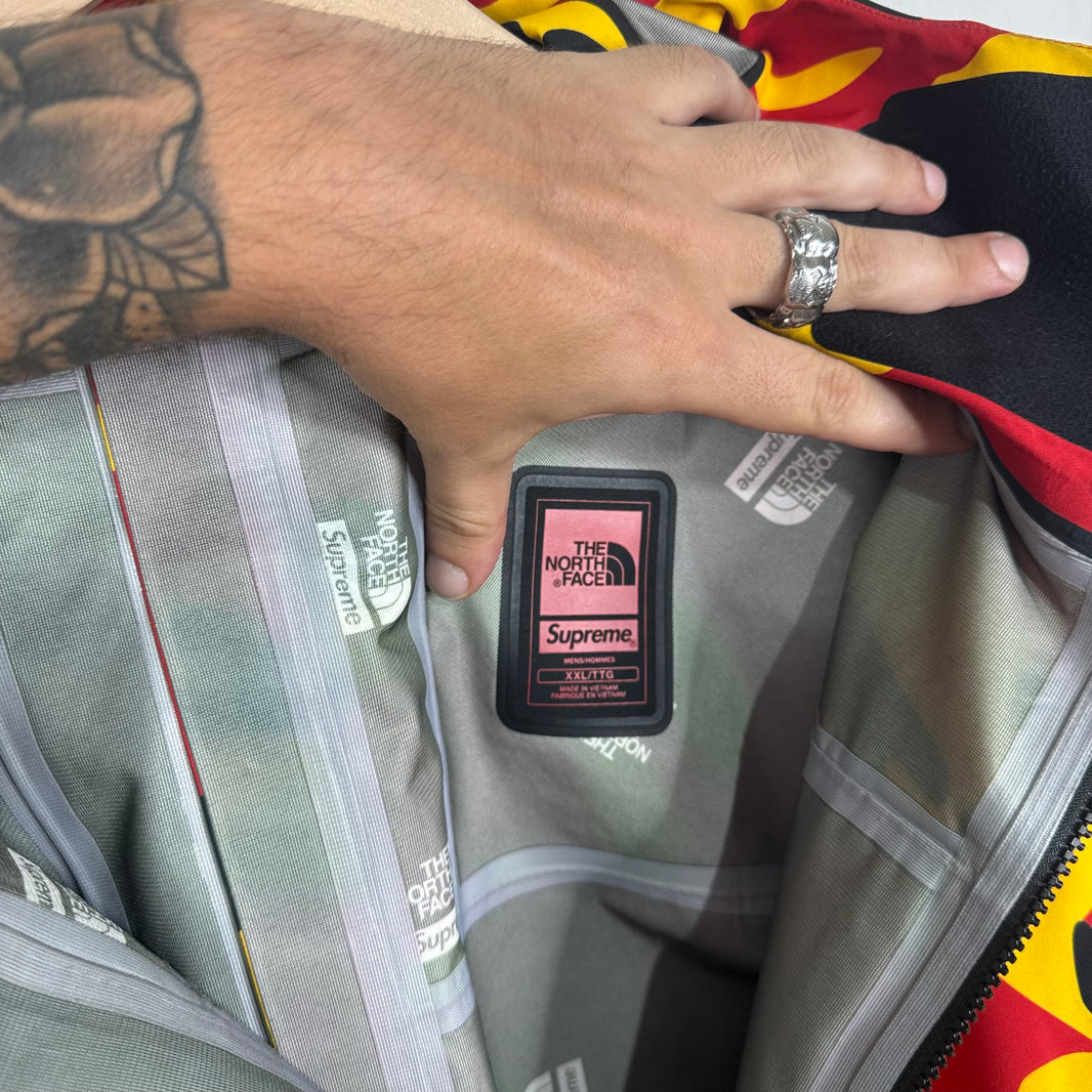 Supreme x TNF Split Camo Mountain Jacket