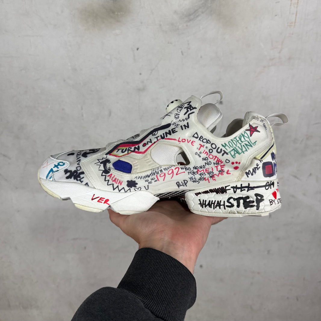 Vetements x Reebok Graffiti Pumps