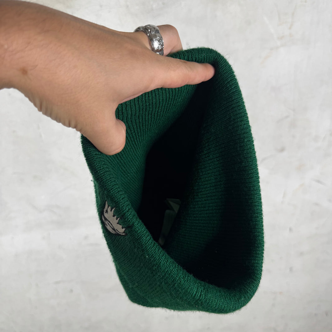 Chrome Hearts Spec Green Wool Beanie