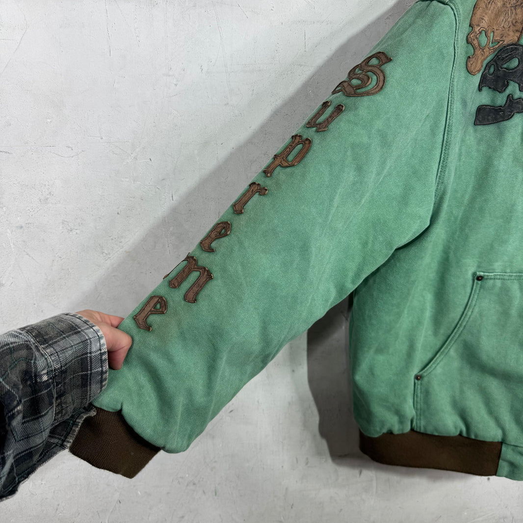 Supreme x Great China Wall Green Work Jacket