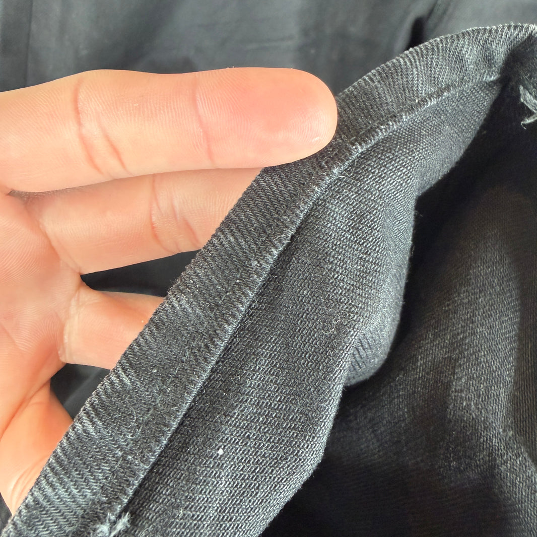 Bottega Veneta Black Washed Baggy Denim Jeans