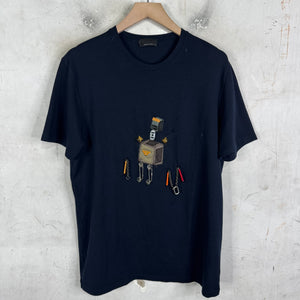 Prada Robot Charm T-Shirt
