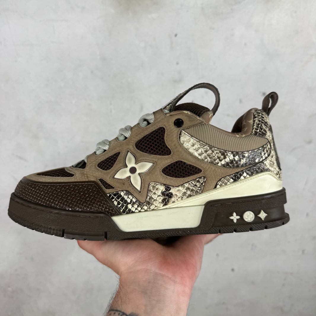 Louis Vuitton Snakeskin Skate Trainers