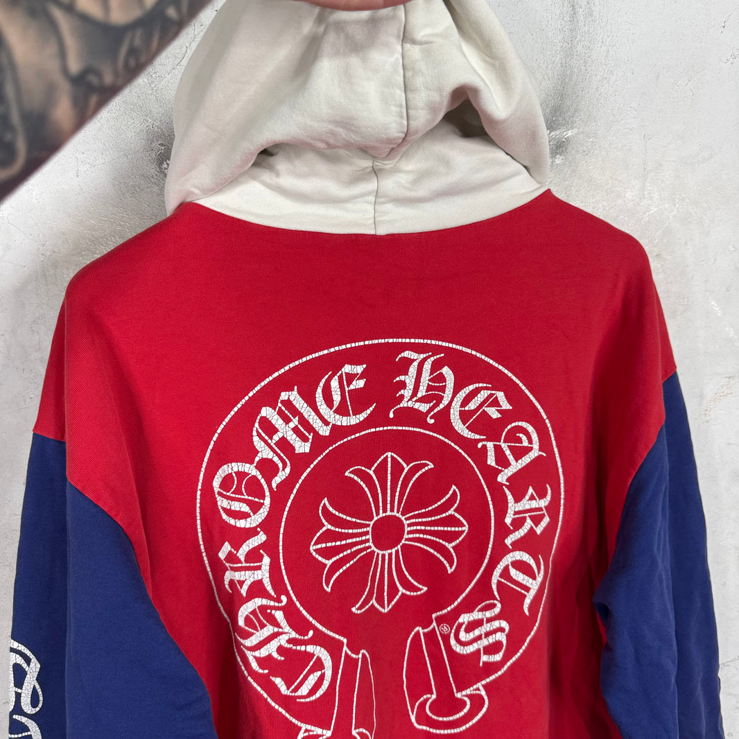 Chrome Hearts Matty Boy Colorblock CHomper Hoodie