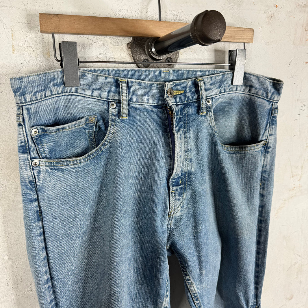 VLONE Blue Stack Runway Jeans