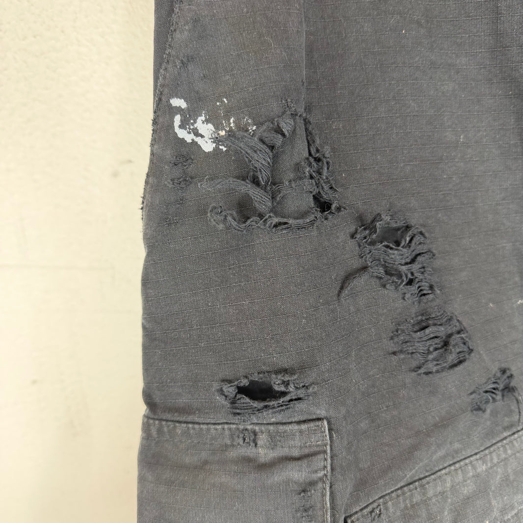 Balenciaga Distressed Cargo Shorts