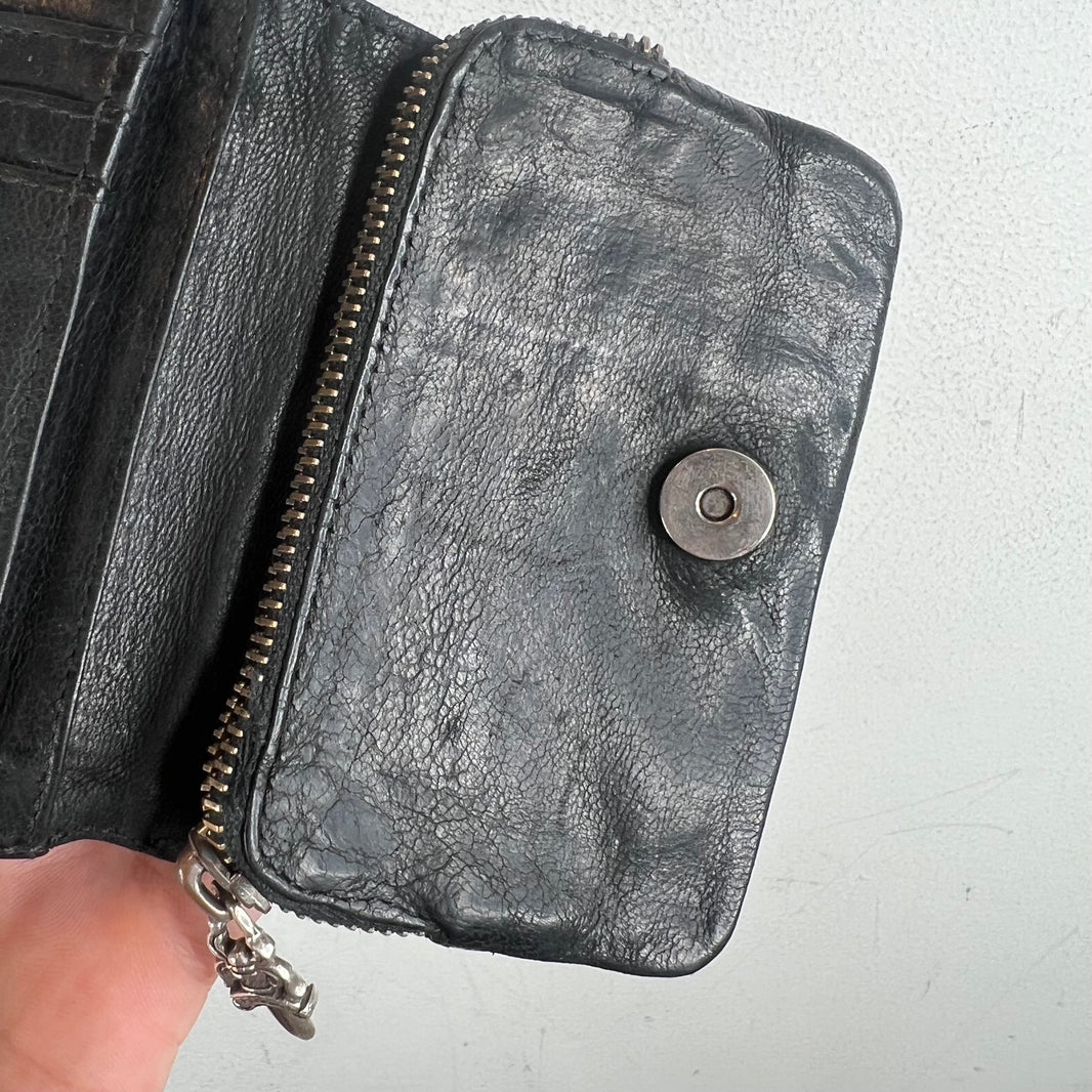 Chrome Hearts Soft Leather Fold Wallet