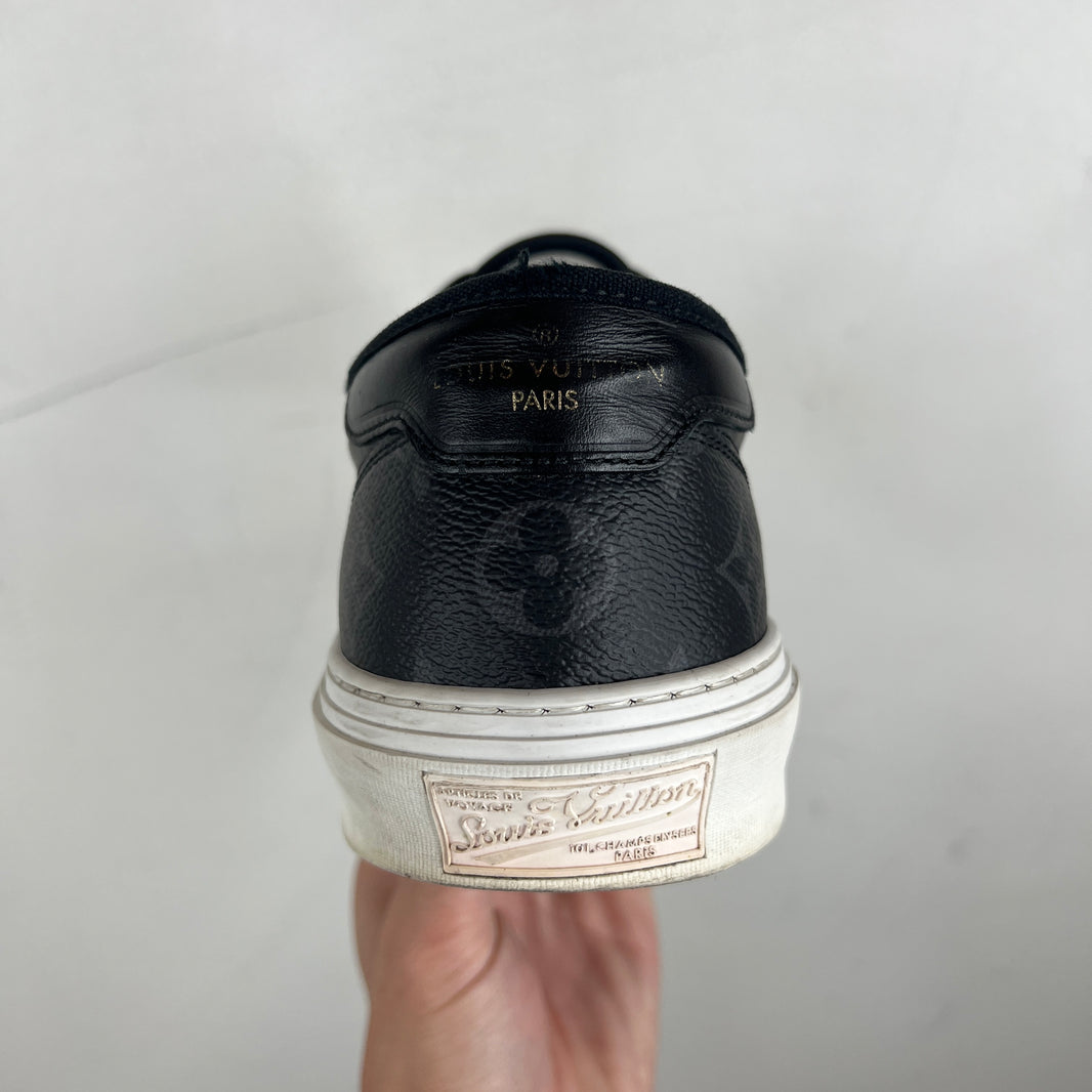 Louis Vuitton Monogram Trocadero Leather Sneakers