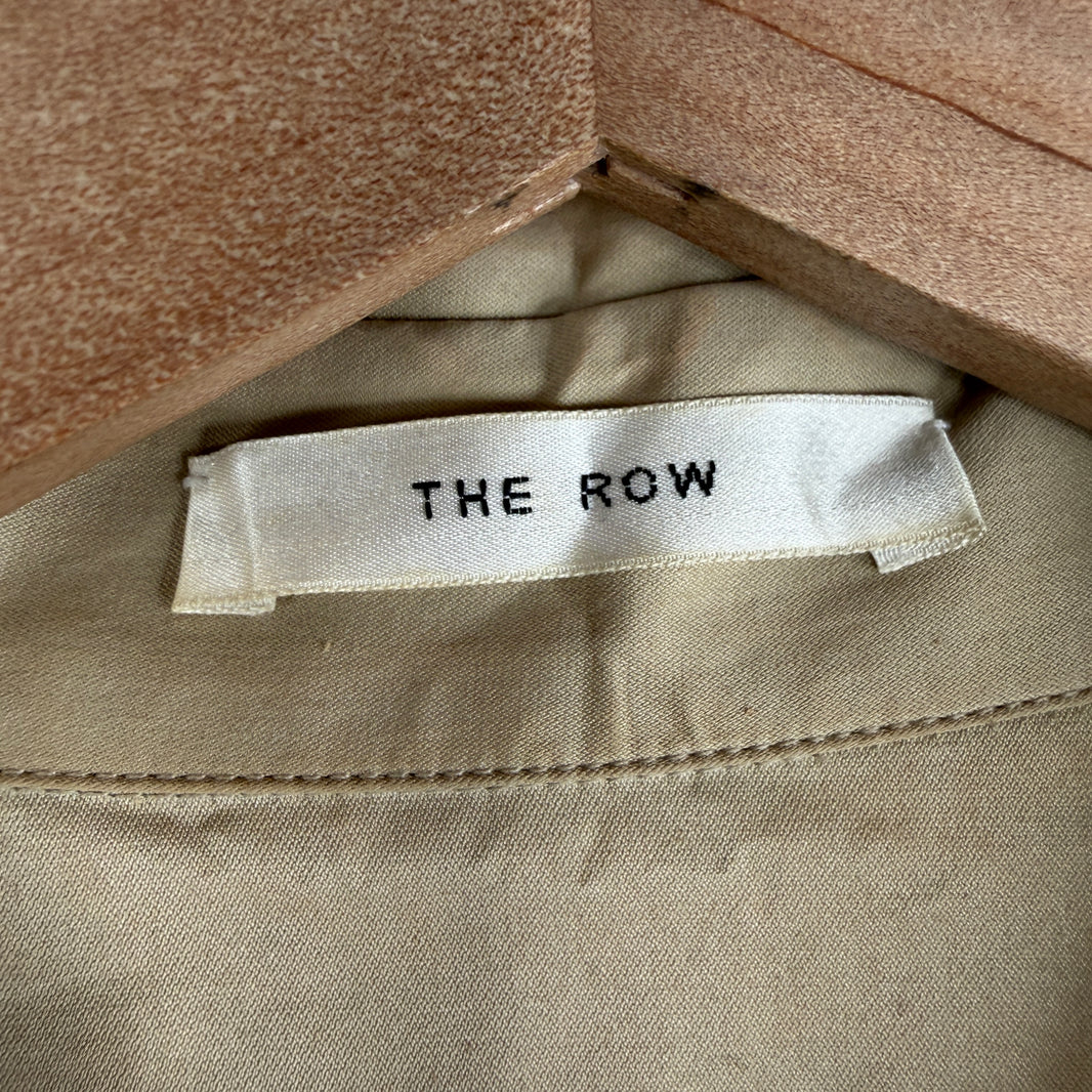The Row Beige Long Shirt