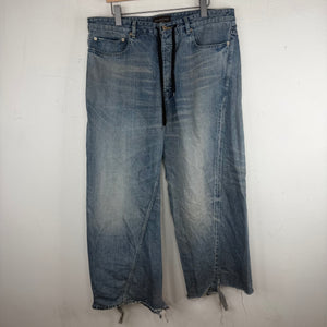 Balenciaga Twisted Inseam Drawstring Jeans