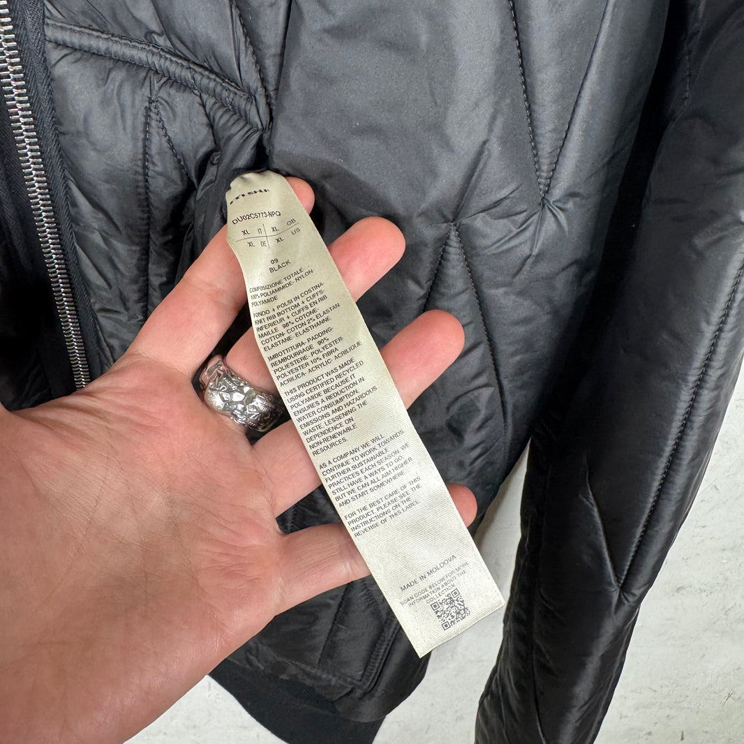 Rick Owens Quilted Gimp Jacket