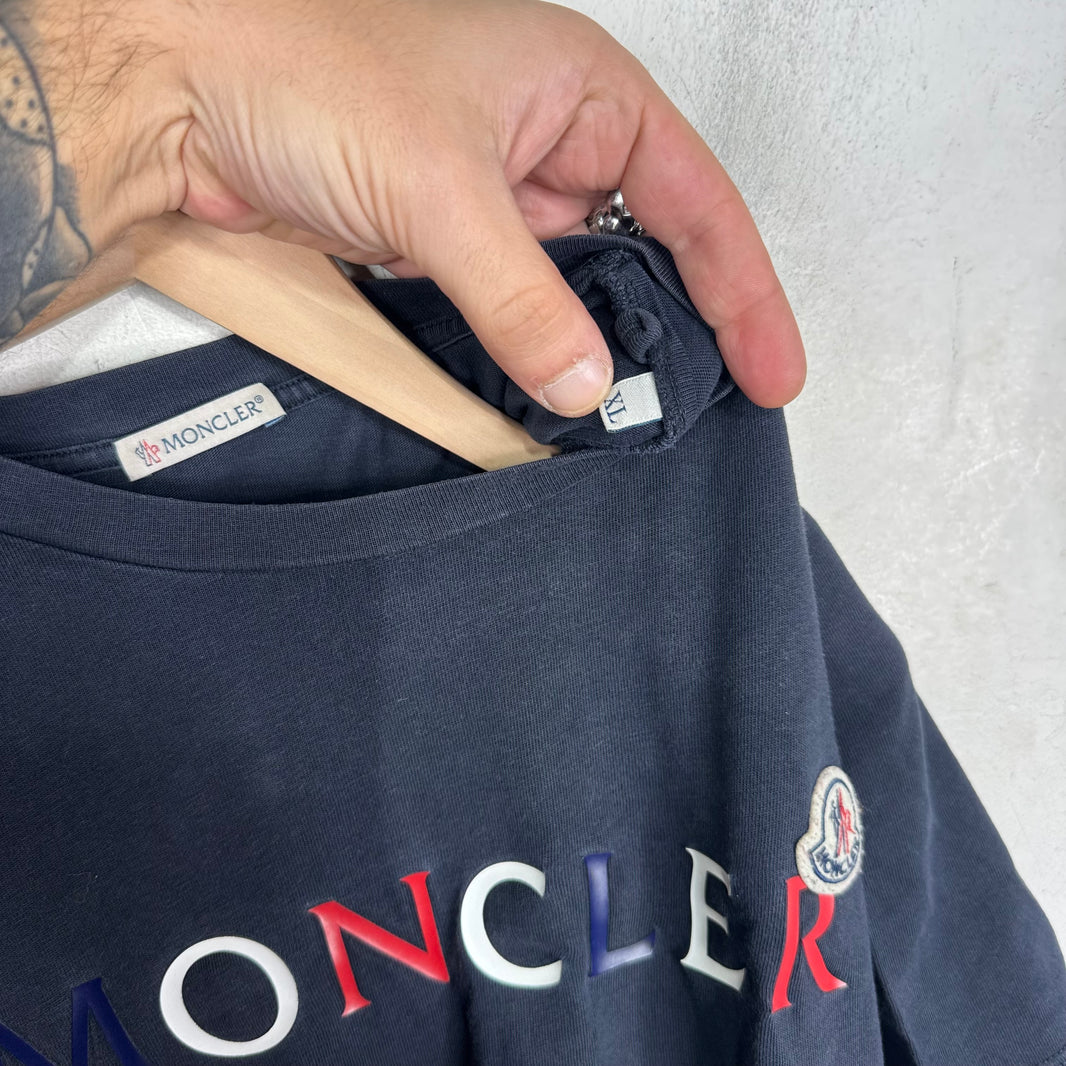 Moncler Navy Logo T-Shirt