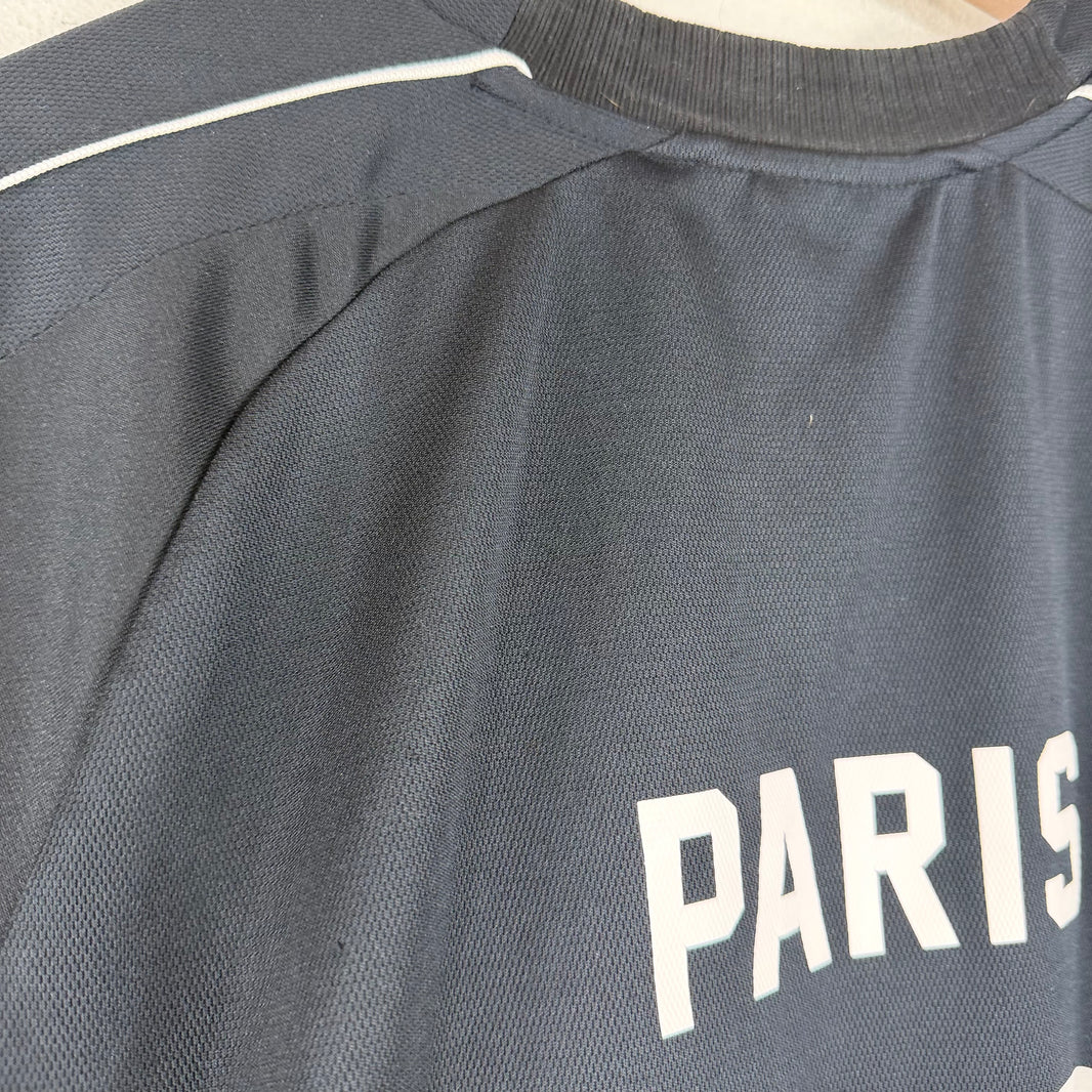Balenciaga Black Paris Soccer Jersey