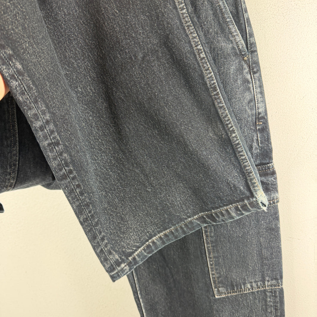 Balenciaga Dark Wash Cargo Jeans