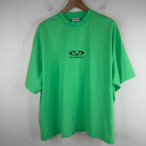 Vetements Green Oval Logo T-Shirt