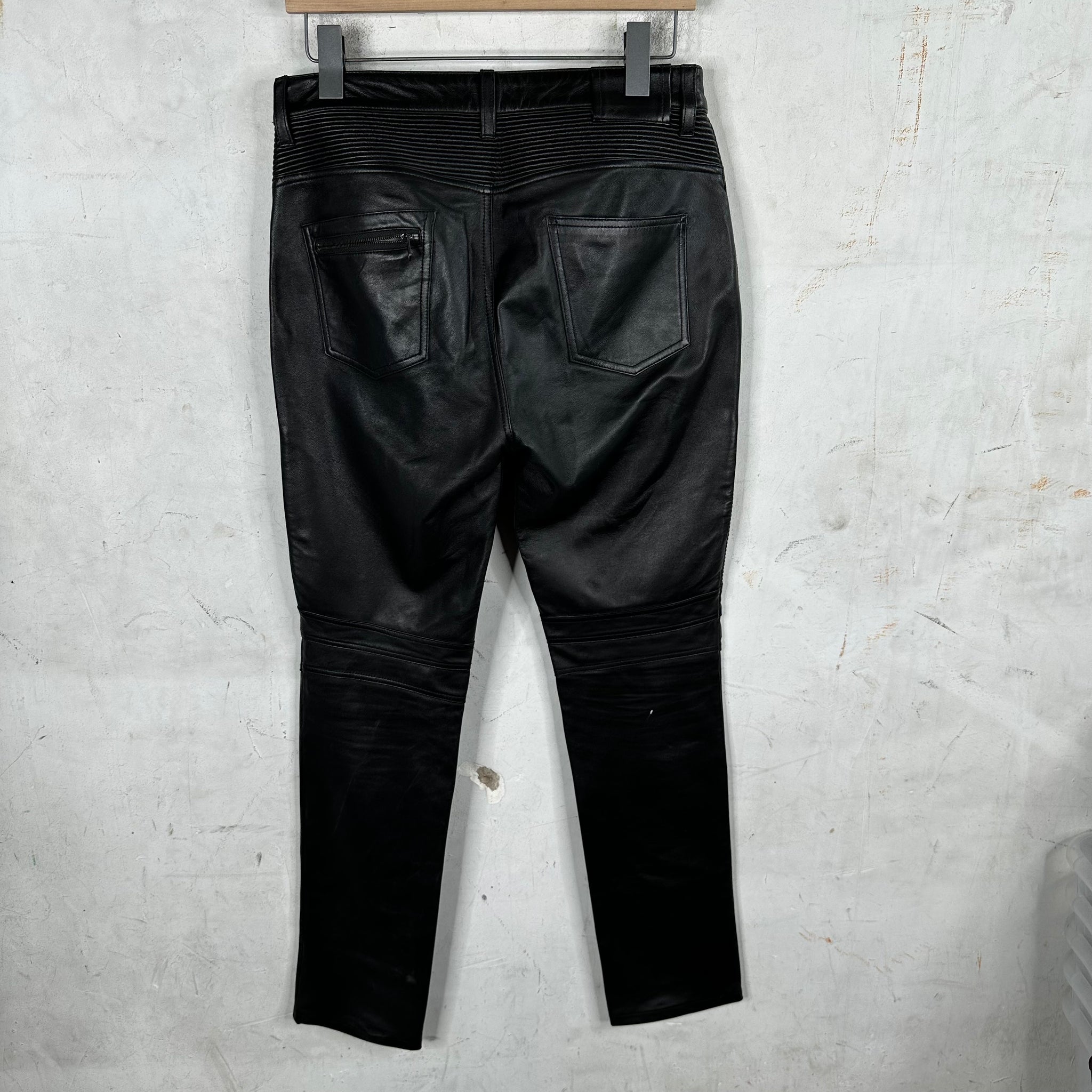 Ovadia & Sons Lambskin Biker Trousers