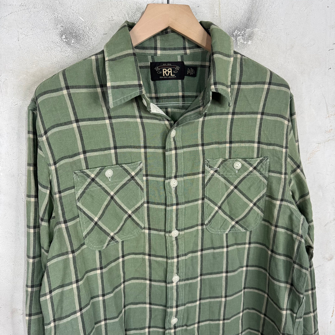 RRL Green Plaid Flannel