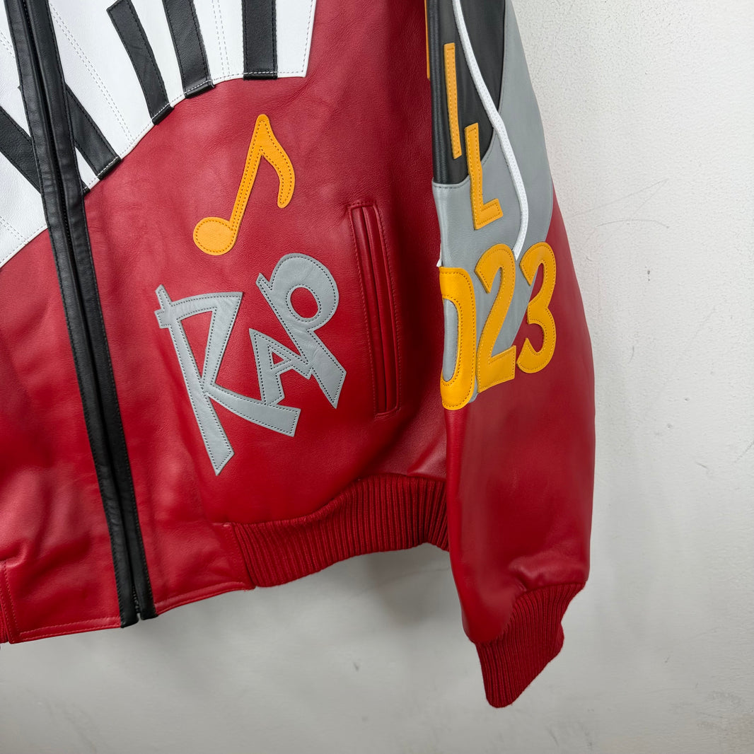 Pelle Pelle Red Piano Leather Jacket