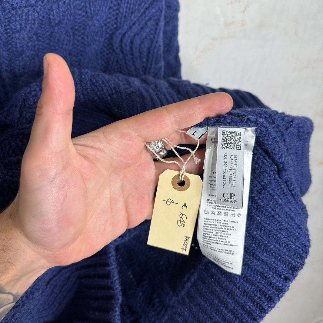 CPCompany x Throwing Fits Zipped Fair Isle Sweater