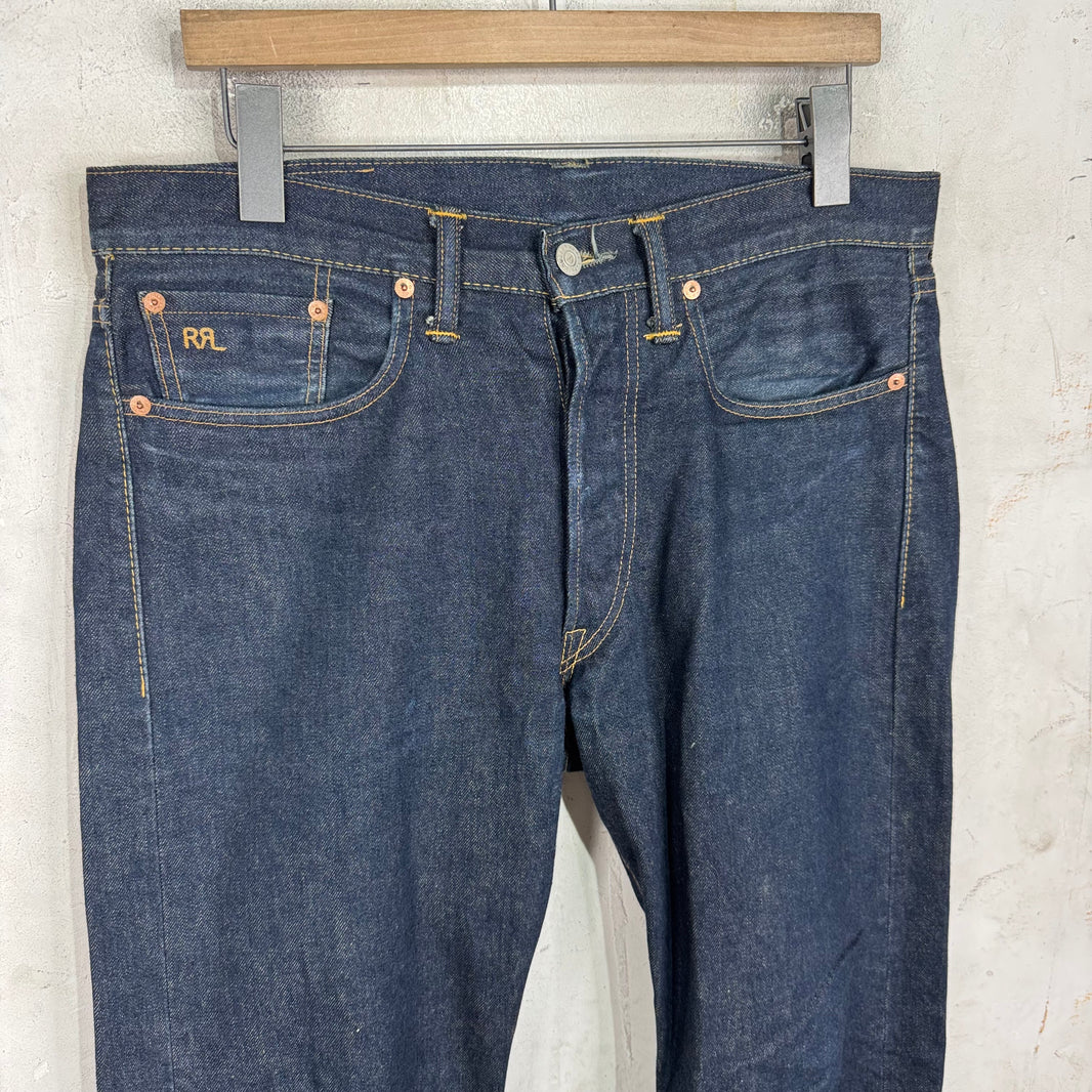 RRL Selvedge Straight Legged Jeans