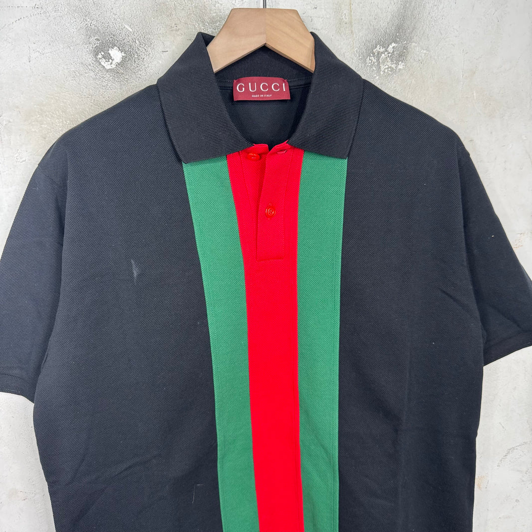 Gucci Large Web Polo