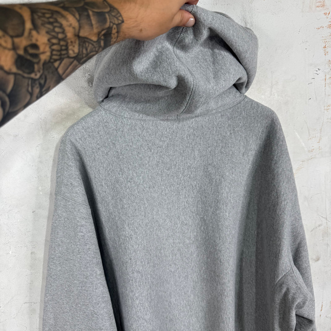 Supreme Grey Tonal Box Logo Hoodie