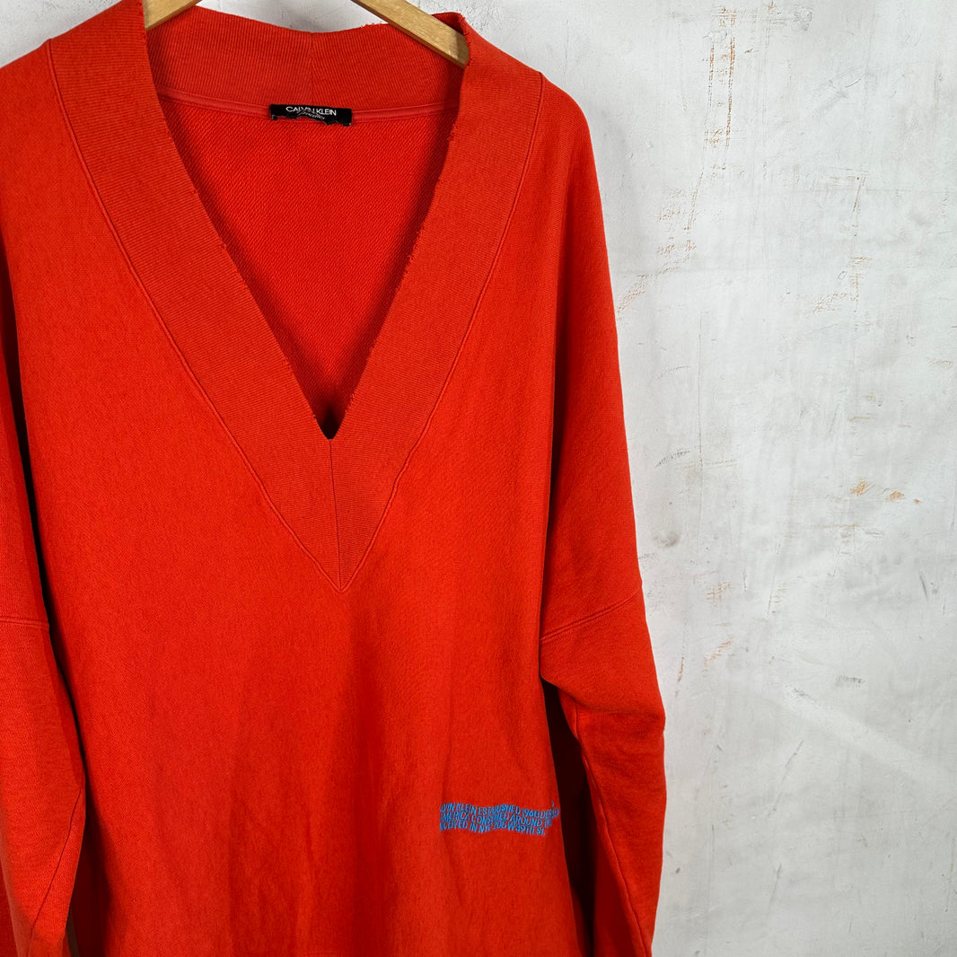 Calvin Klein 205W39NYC Drop Neck Sweater