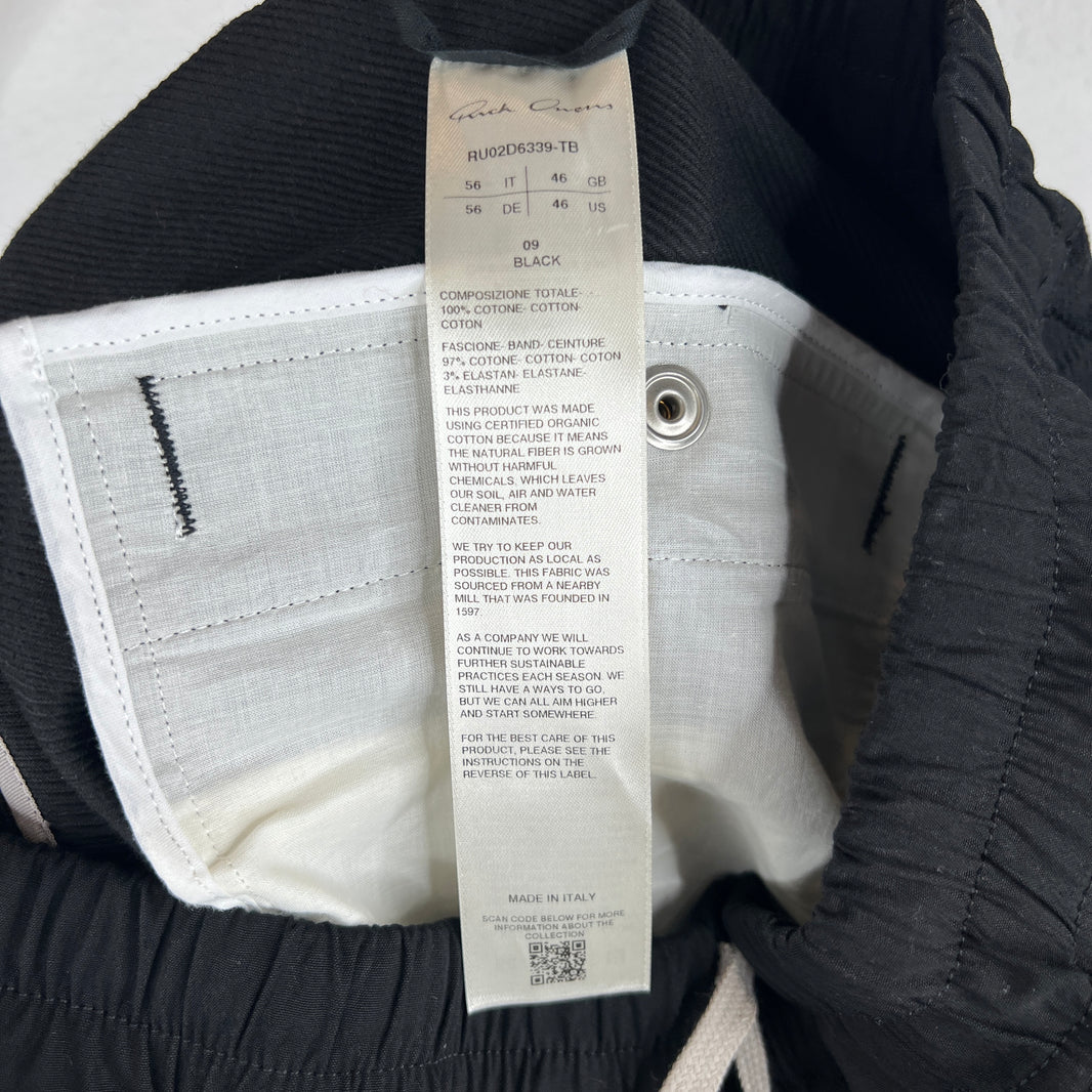 Rick Owens Twill Jumbo Cargo Bela Pants