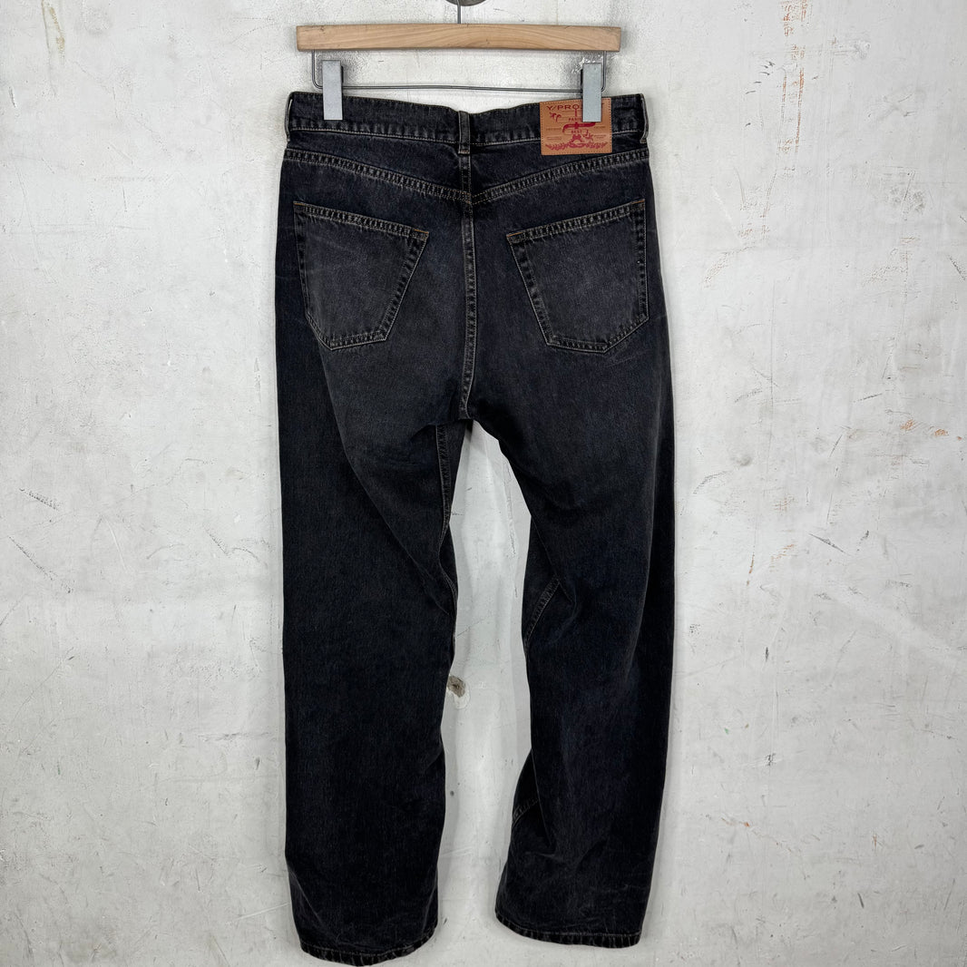 Y/Project Charcoal Wire Jeans