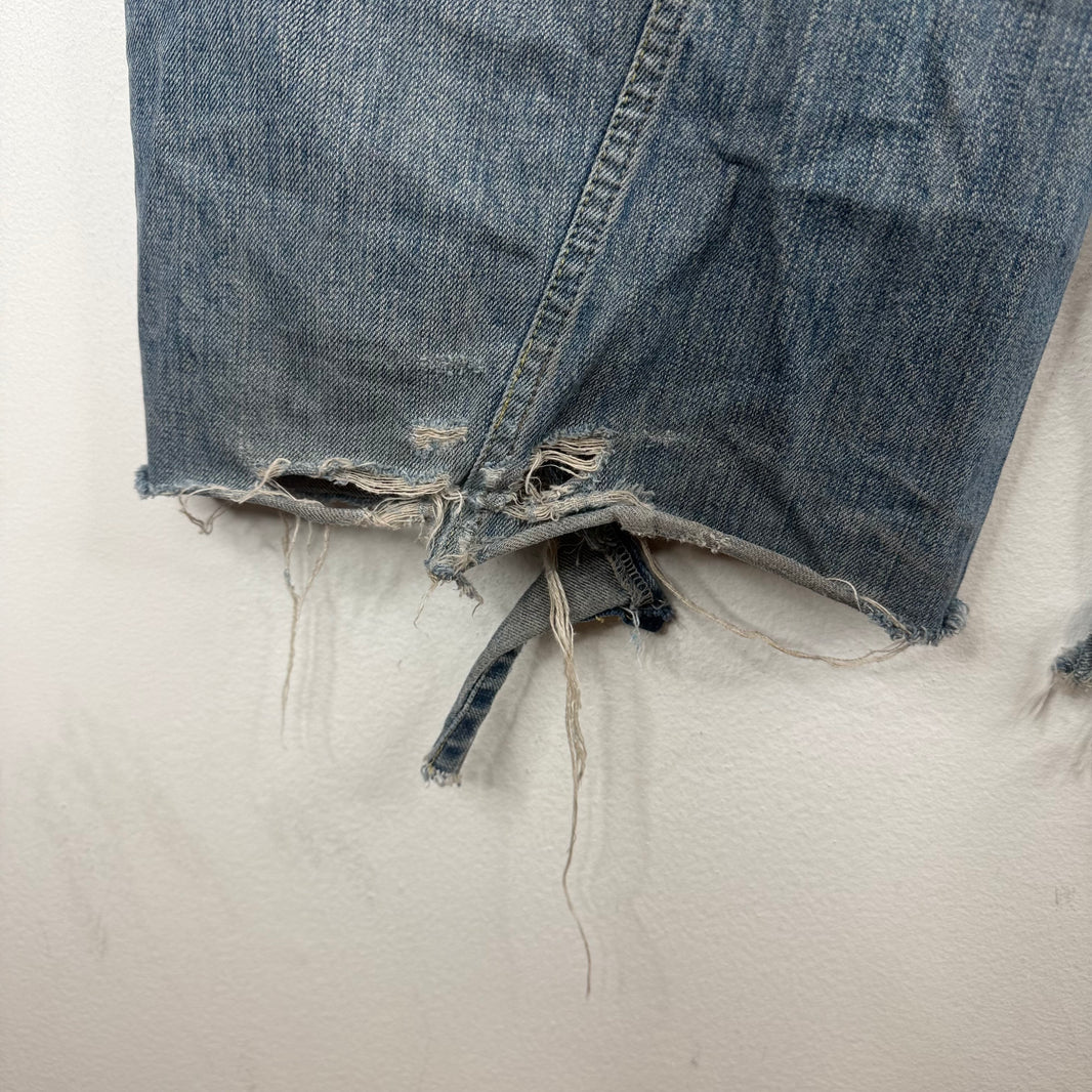 Balenciaga Twisted Inseam Drawstring Jeans