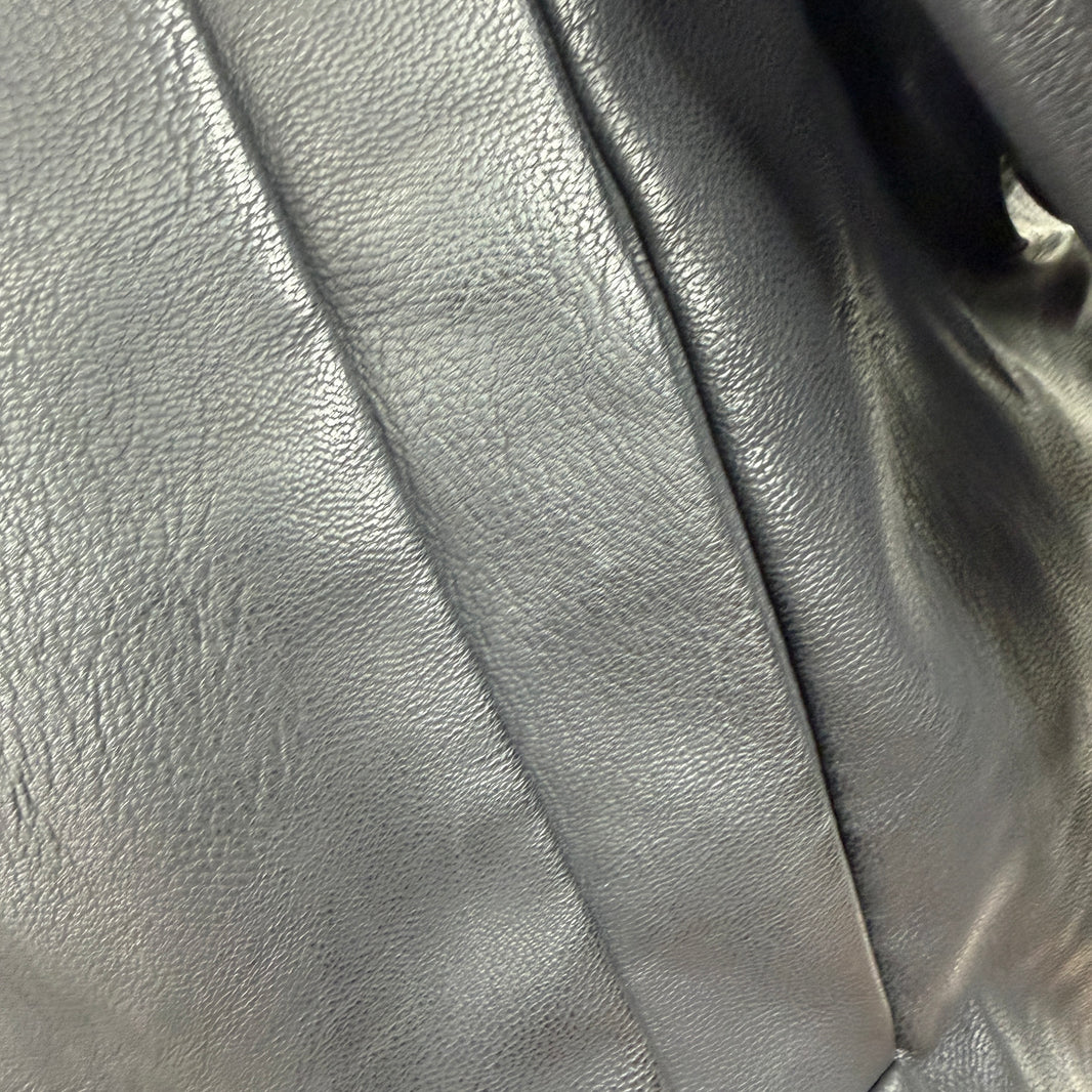 Entire Studios Faux Leather Bomber Jacket