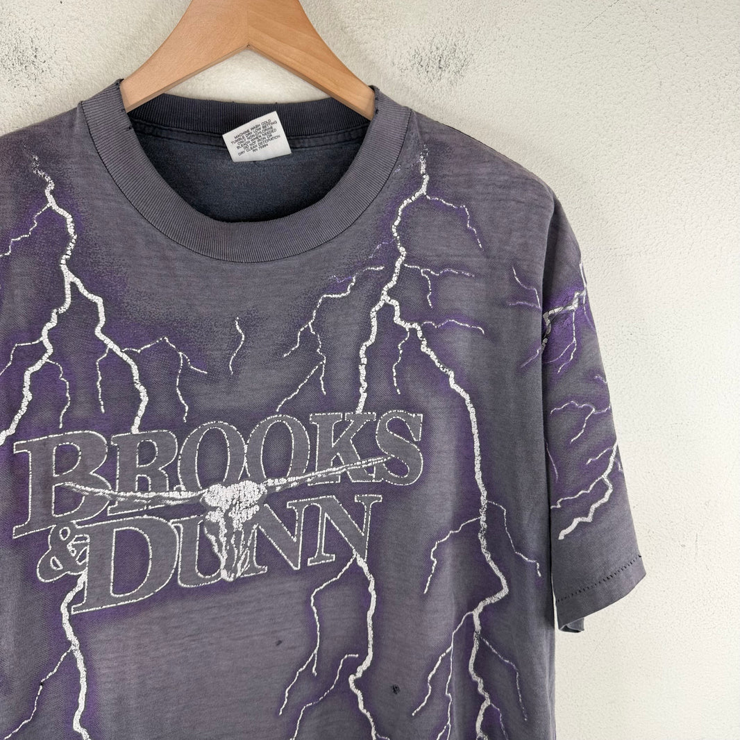 Vintage Smoked Brooks and Dunn Thunder T-Shirt