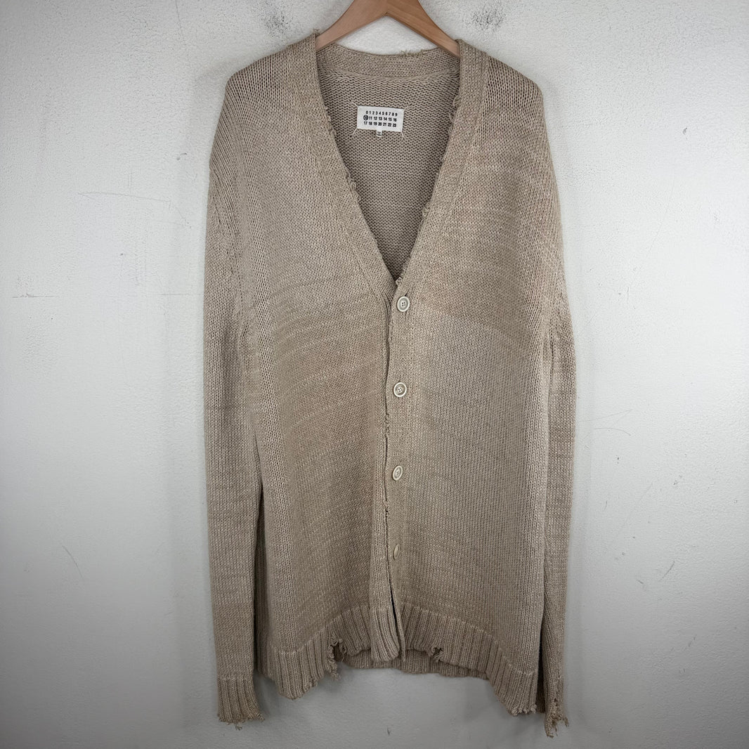 Margiela Oversized Tan Cardigan