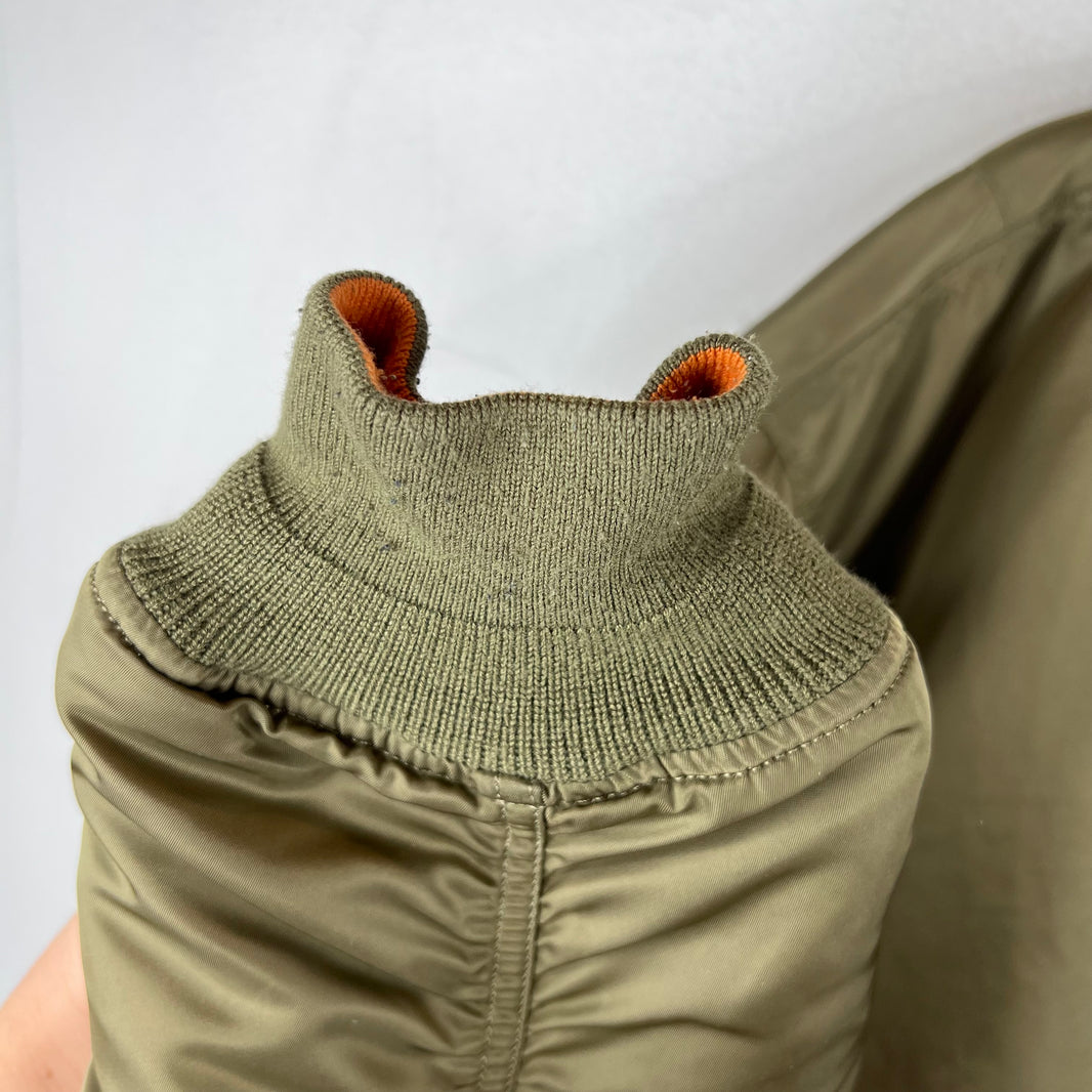 Vetements Alpha Industries Double Zip Bomber Jacket