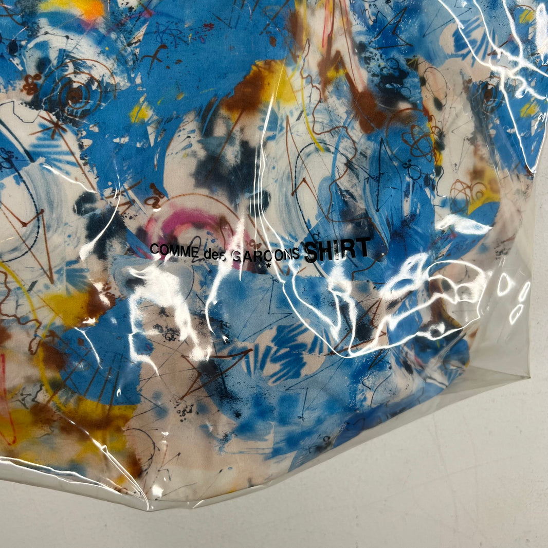 CDG Futura Patent Tote Bag