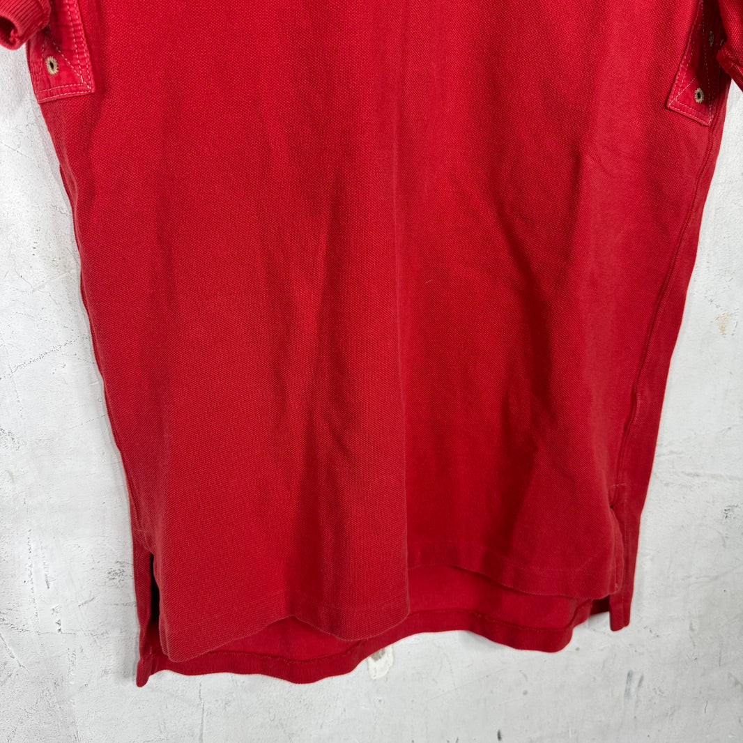 Ralph Lauren Red Sketched Crest Big Pony Polo