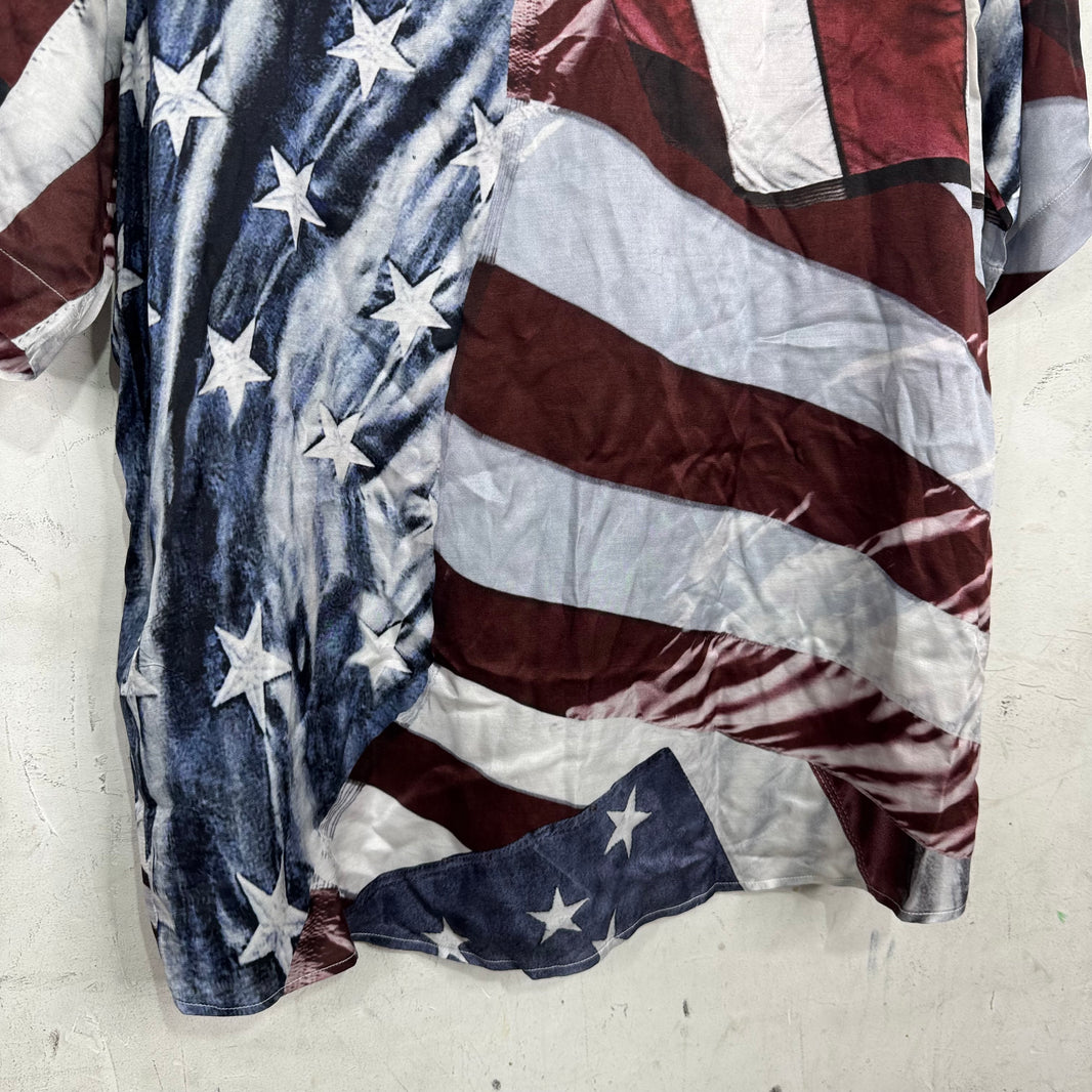 424 Silk Blend Flag Shirt