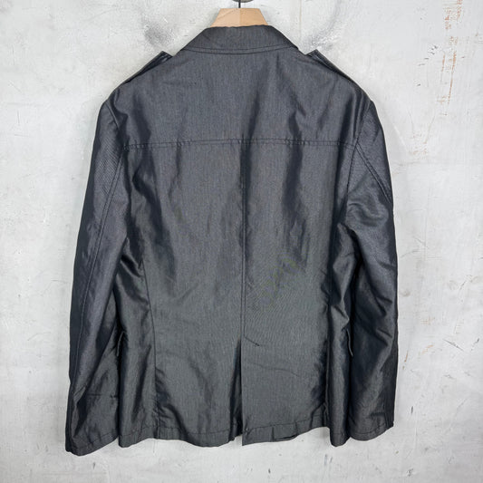 Bikkembergs Shiny Grey Blazer