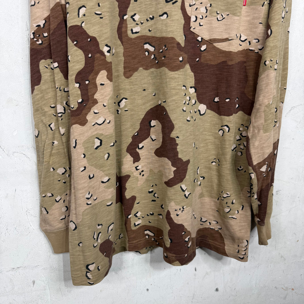 Supreme Desert Camo L/S Pocket Shirt