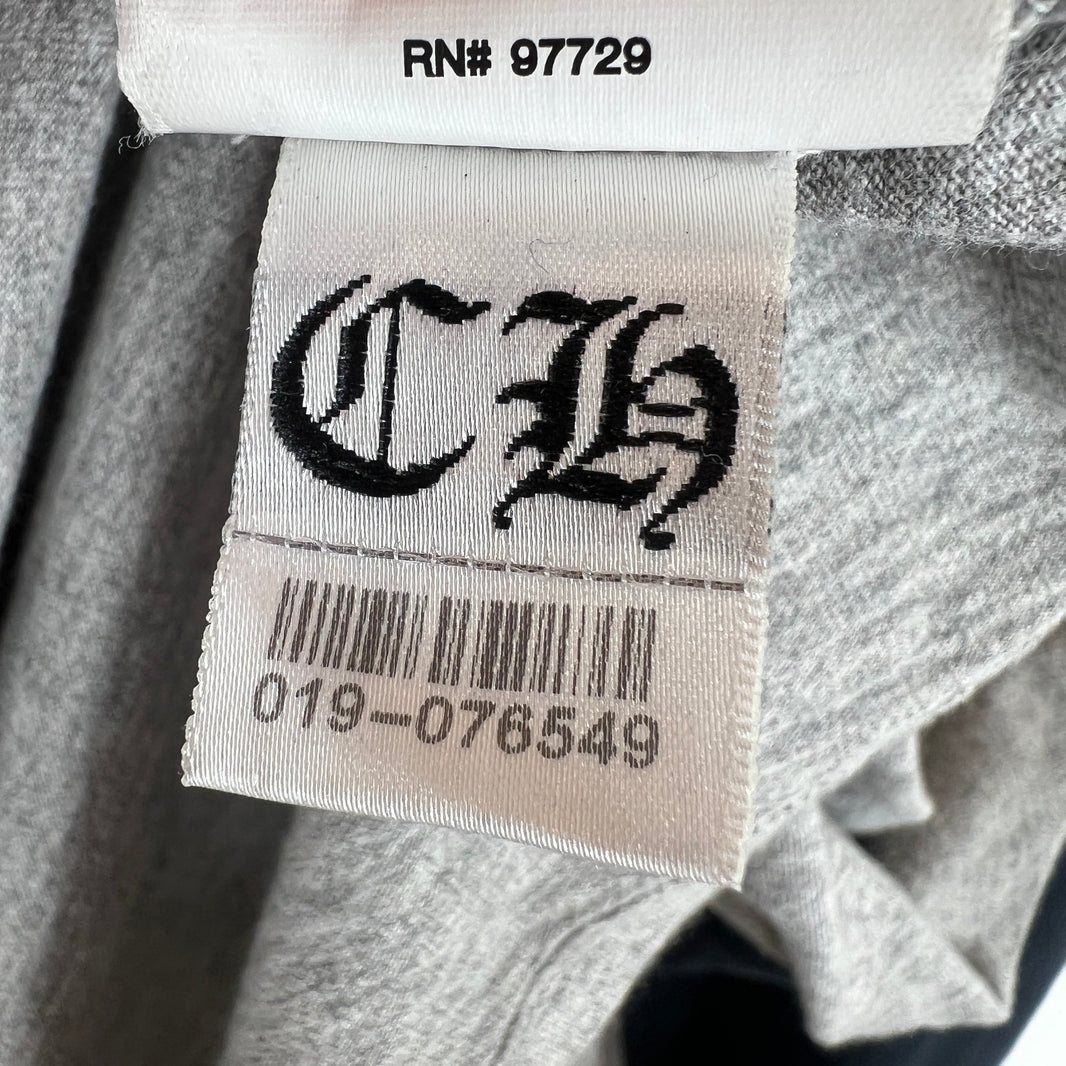 Chrome Hearts Gray Patch Longsleeve T-Shirt