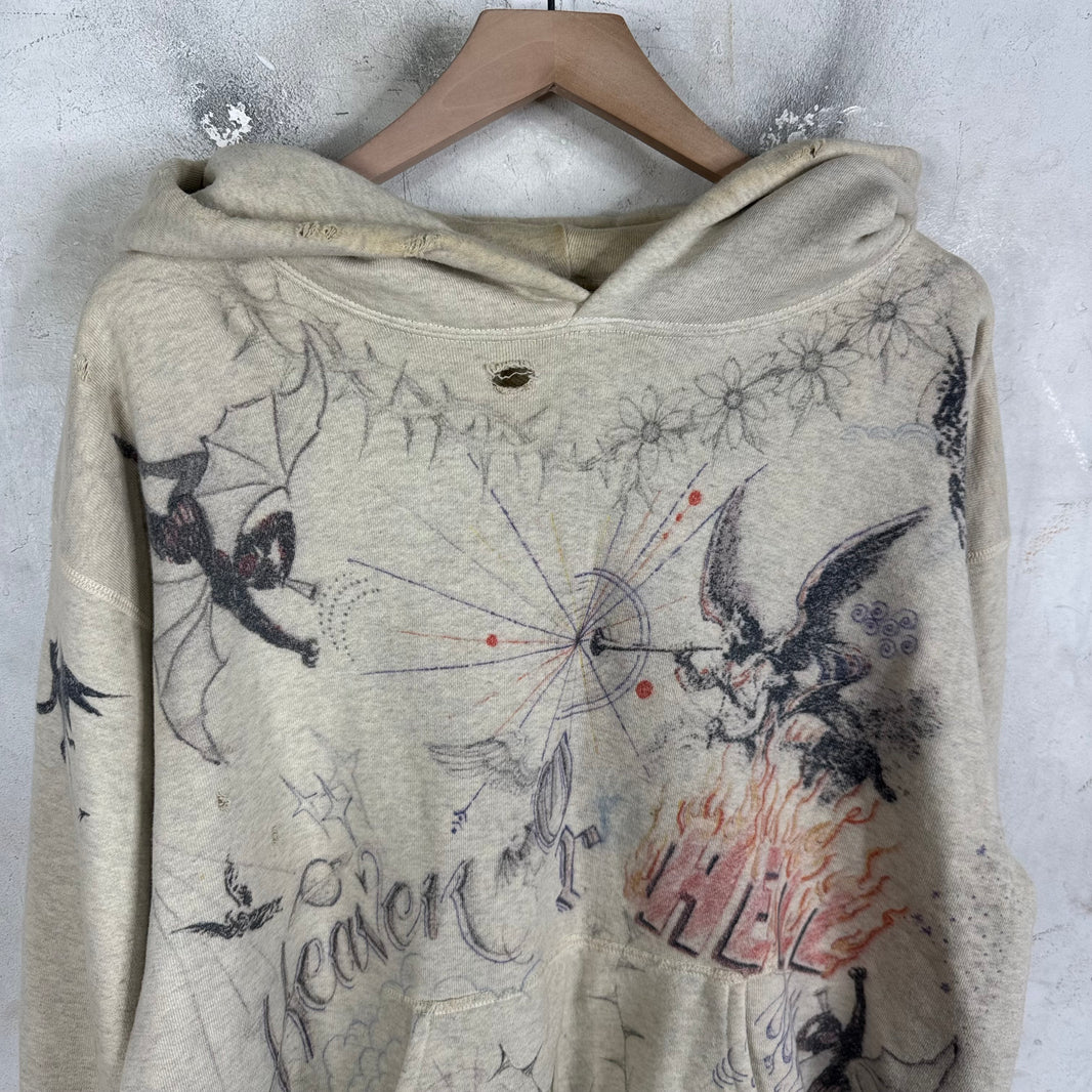 Saint Michael Dr. Woo Grafitti Hoodie