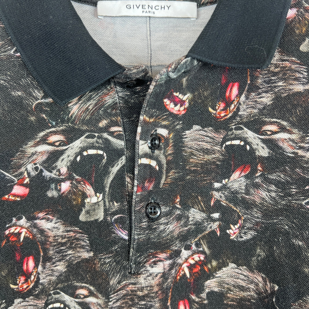 Givenchy Baboons Polo T-Shirt