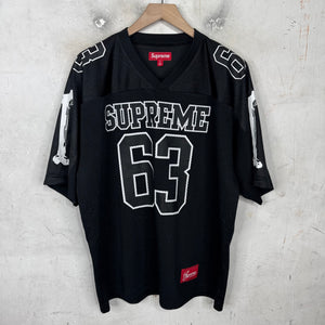 Supreme Mesh Black Logo Jersey